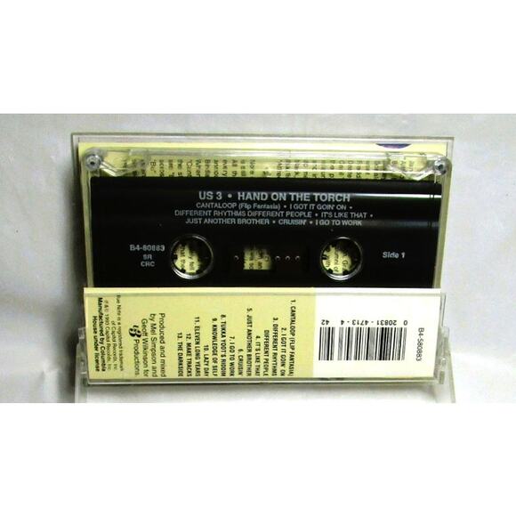 Us3 Hand on the Torch Music Cassette 1993 British Jazz Rap Group Debut Album - Picture 5 of 6